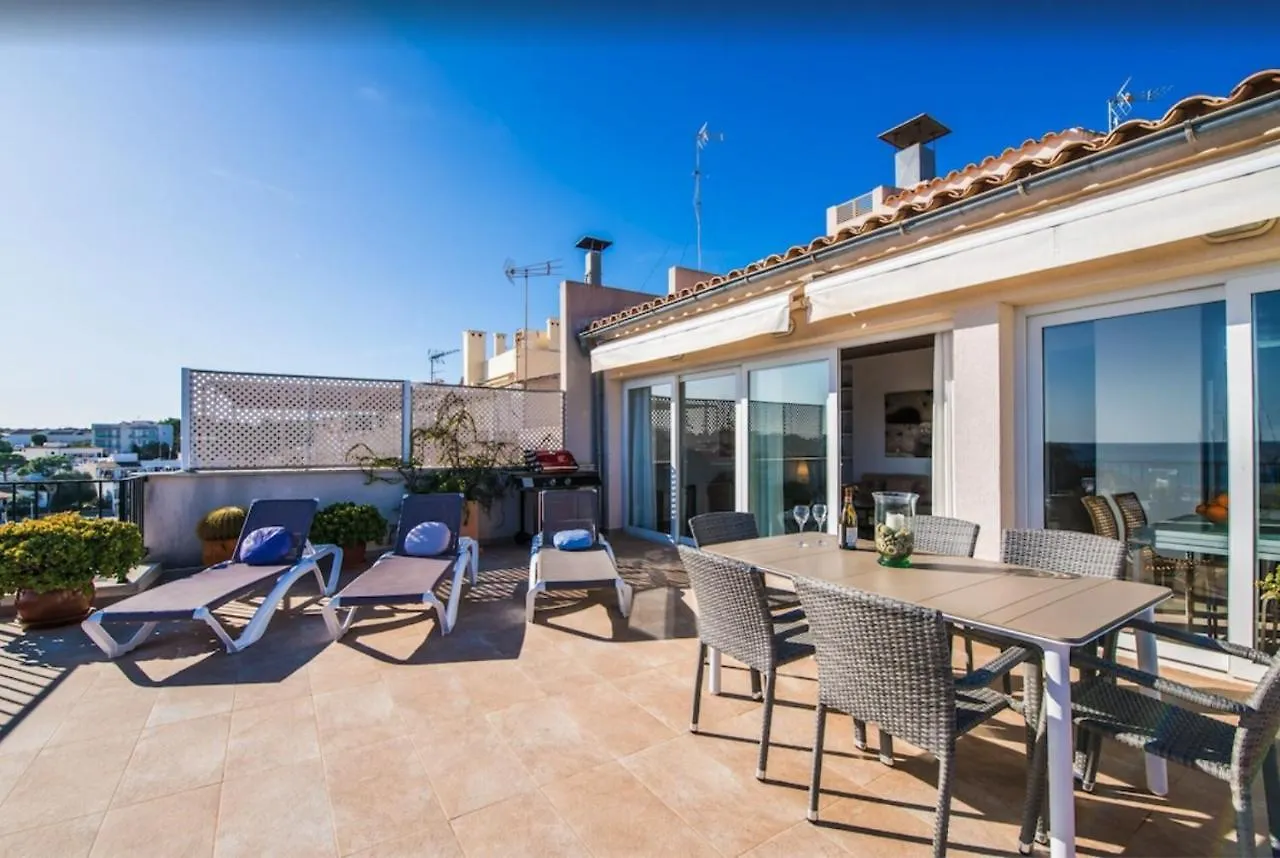Es Port Penthouse Lägenhet Santanyí